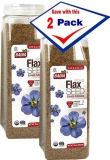 Badia Flax Seeds Ground 16 oz Pack of 2